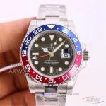 KS Factory Rolex GMT-Master II Pepsi Price - 16710 Black And Red Bezel 40 MM 2836 Automatic Watch
